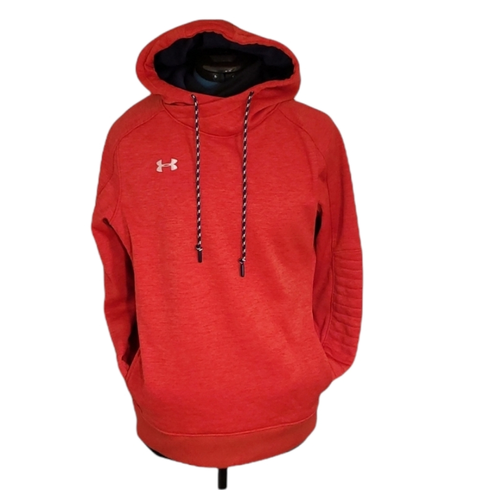 Under Armour hooded sweatshirt.  Women's Small/P.  Red.